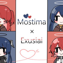 This is a pixiv picture whose title is 💙❤️.