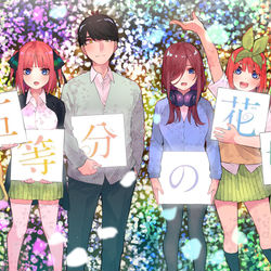 This is a pixiv picture whose title is 最終話カラー原稿.