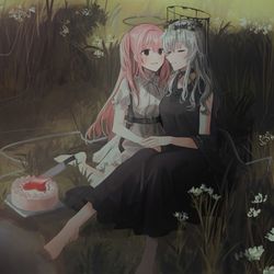 This is a pixiv picture whose title is 好き、堕ちて.