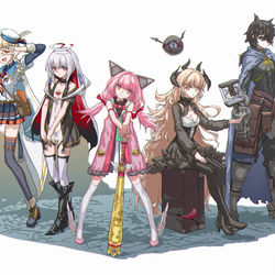 This is a pixiv picture whose title is 【PFAOS】5dh.