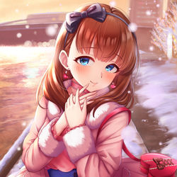 This is a pixiv picture whose title is バレンタインままゆ.