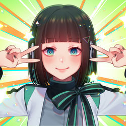 This is a pixiv picture whose title is キラキラのヒューマギア.