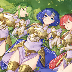 This is a pixiv picture whose title is 姉妹.