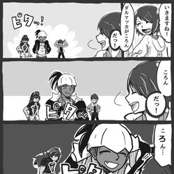 This is a pixiv picture whose title is kbyu短編集.