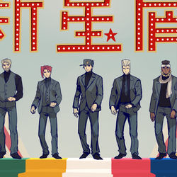 This is a pixiv picture whose title is 【女体化アリ】ジョジョログ45.