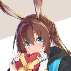 This is a pixiv picture whose title is バレンタインアーミヤ.