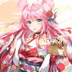 This is a pixiv picture whose title is 2020.