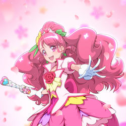 This is a pixiv picture whose title is CURE GRACE.
