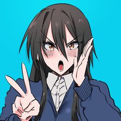 This is a pixiv picture whose title is 3コマ漫画.
