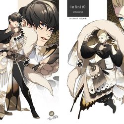 This is a pixiv picture whose title is infinit0🐣2019AGF「月花神楽」.