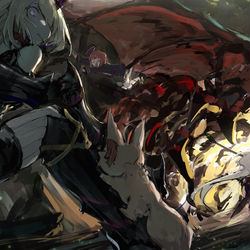 This is a pixiv picture whose title is 【PFAOS】Resonance.