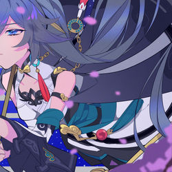 This is a pixiv picture whose title is 【崩壊3rd】フカ.