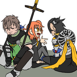 This is a pixiv picture whose title is マとぐとヘと時々デュランダル.