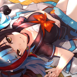 This is a pixiv picture whose title is 清少納言.