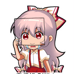 This is a pixiv picture whose title is 东方Project-藤原妹红.