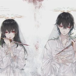 This is a pixiv picture whose title is Monaxia.