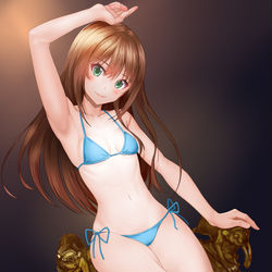 This is a pixiv picture whose title is すっげぇグラビア凛ちゃん.