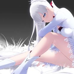 This is a pixiv picture whose title is ワイス・シュニー.