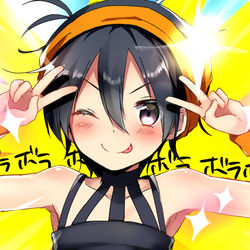 This is a pixiv picture whose title is ボラボラのアーチャー.