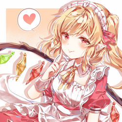 This is a pixiv picture whose title is メイドフラン.