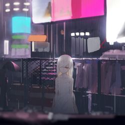 This is a pixiv picture whose title is 小忍摸鱼二号.