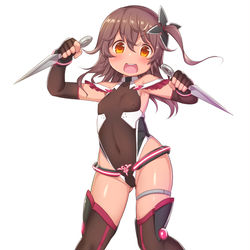 This is a pixiv picture whose title is 対魔忍風【skeb】.