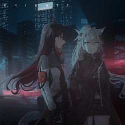This is a pixiv picture whose title is 双狼组.