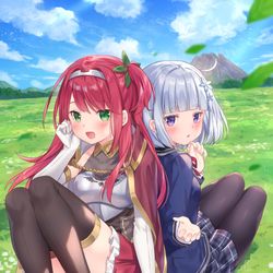 This is a pixiv picture whose title is 『僕がSSSランクの冒険者なのは養成学校では秘密です３』.