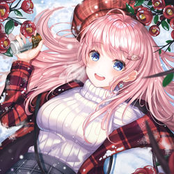 This is a pixiv picture whose title is 雪.