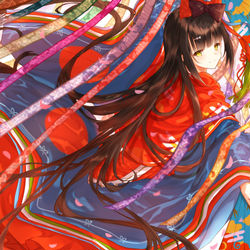 This is a pixiv picture whose title is 枕草子・春曙抄.