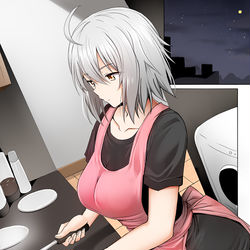 This is a pixiv picture whose title is ジャンヌママ[オルタ] Chapter 6 (END).