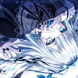 This is a pixiv picture whose title is ラクリマの子.