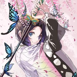 This is a pixiv picture whose title is 🦋.