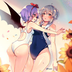 This is a pixiv picture whose title is 夏の誘惑.