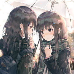 This is a pixiv picture whose title is 女子高生.