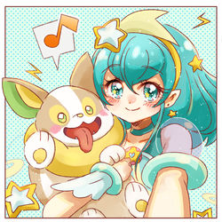 This is a pixiv picture whose title is ララパチ.