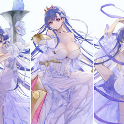 This is a pixiv picture whose title is 純白.
