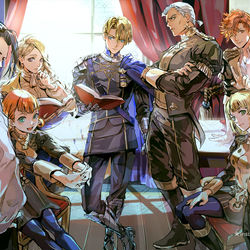 This is a pixiv picture whose title is FE3H_BlueLions.