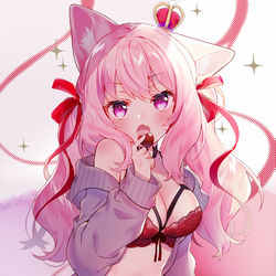 This is a pixiv picture whose title is 💗.