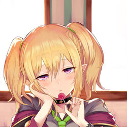 This is a pixiv picture whose title is 花子に見つめられる絵.