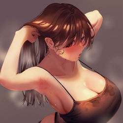 This is a pixiv picture whose title is ほてり.