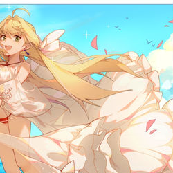 This is a pixiv picture whose title is ネロ.