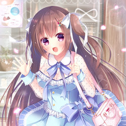 This is a pixiv picture whose title is 待ち合わせ.