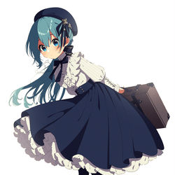 This is a pixiv picture whose title is 看板娘.