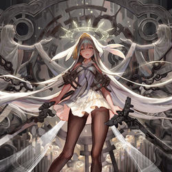 This is a pixiv picture whose title is カミサマノイウトオリ.