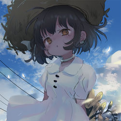 This is a pixiv picture whose title is 夏待ち.