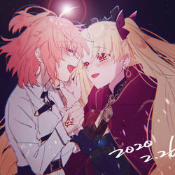 This is a pixiv picture whose title is やりました.