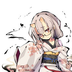 This is a pixiv picture whose title is 墨、鬼.