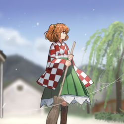 This is a pixiv picture whose title is かぜのゆくえ.