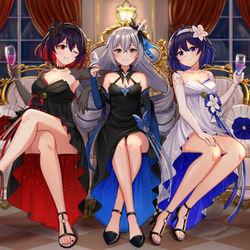 This is a pixiv picture whose title is Happy 3rd Anniversary.